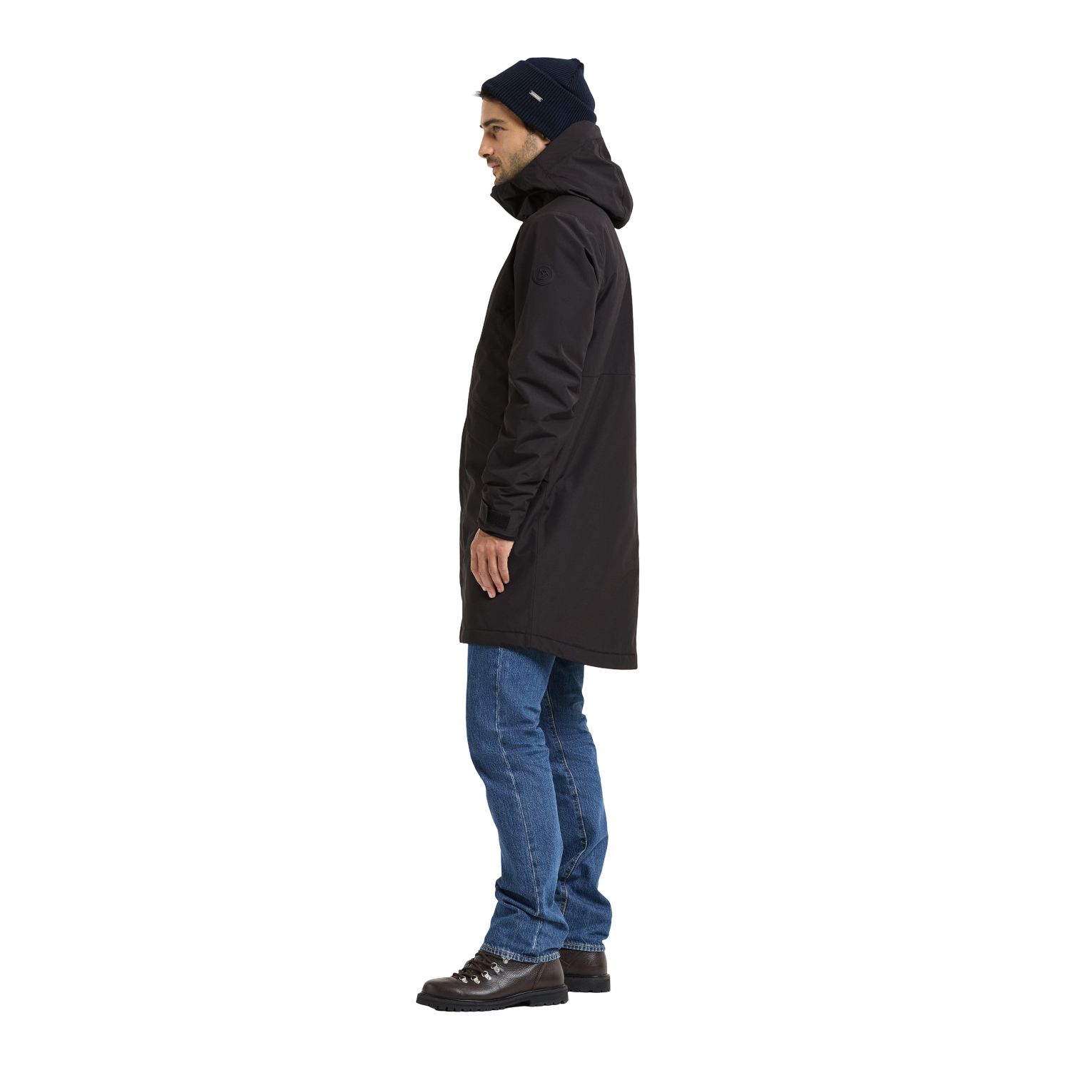 Didriksons Kenny 9, parka, masculino, preto