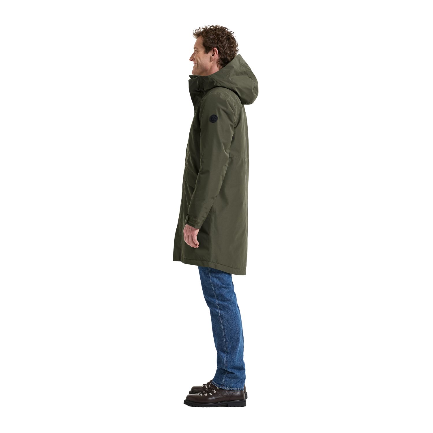 Didriksons Kenny 9, parka, masculino, verde-escuro