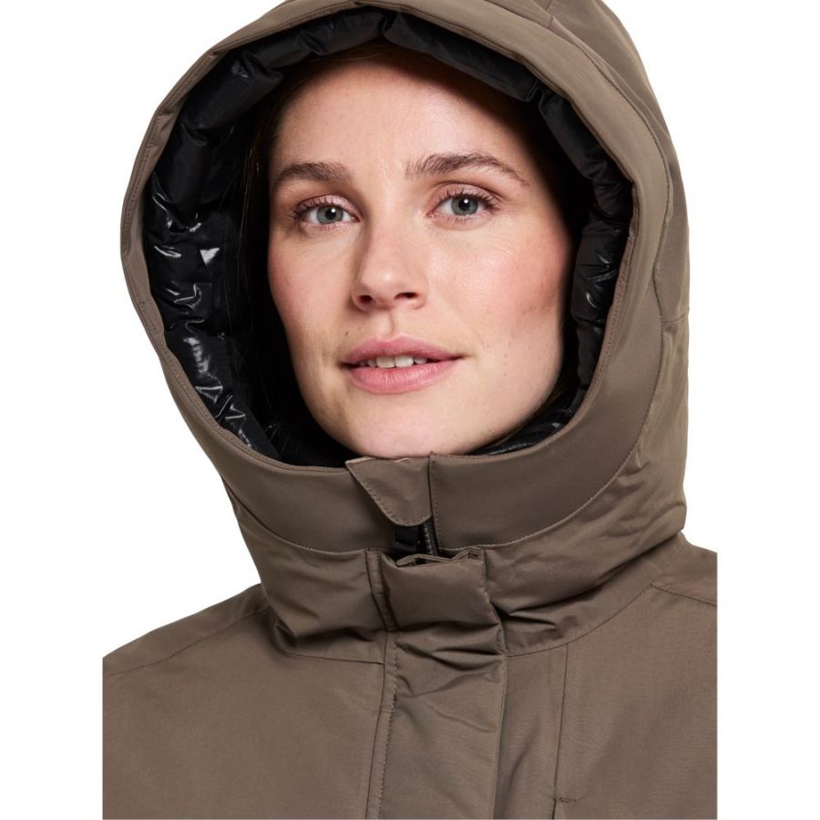 Didriksons Leya, dámska parka, hnedá