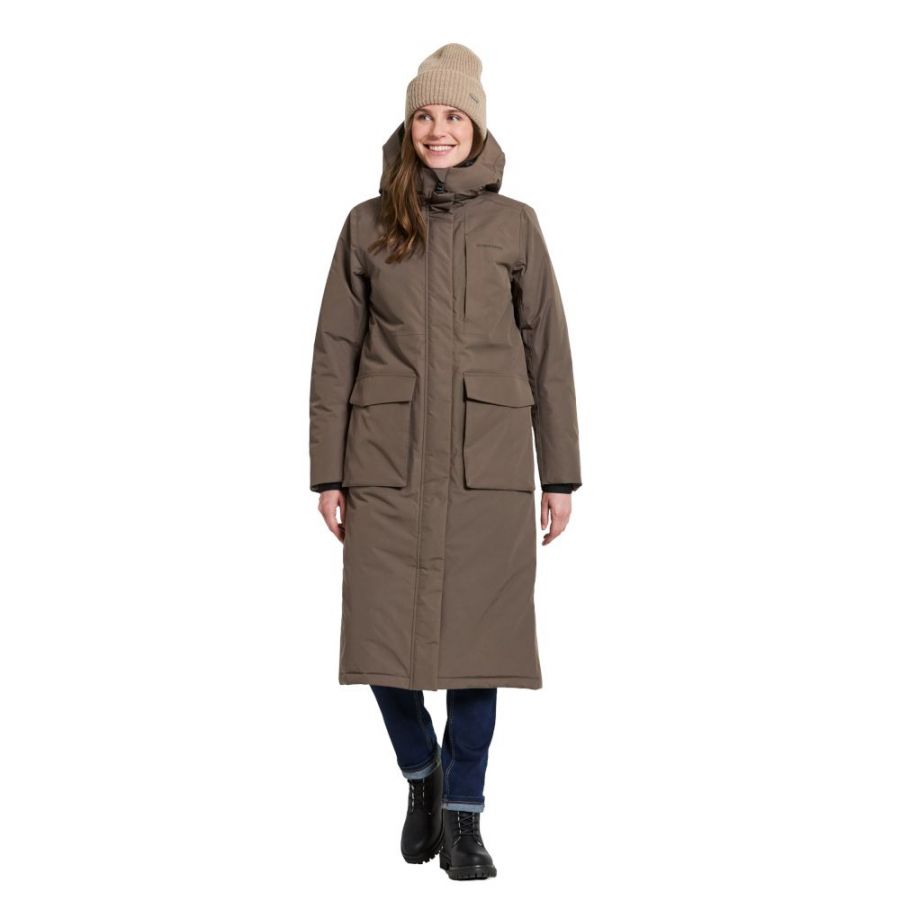 Didriksons Leya, parka, dame, brun