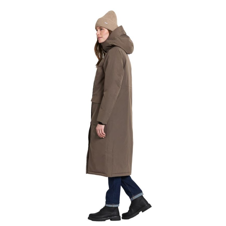 Didriksons Leya, parka, dame, brun