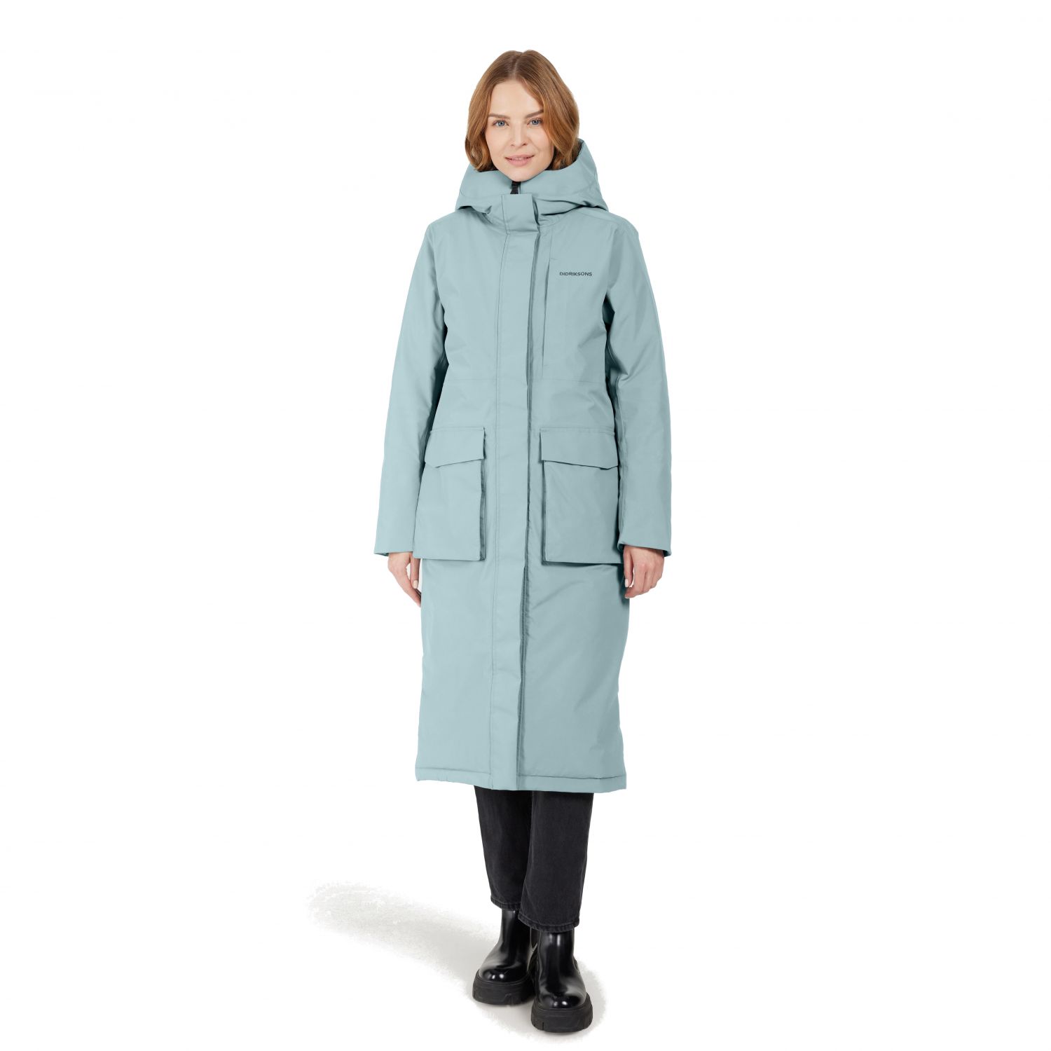 Didriksons Leya, Parka, Dame, Factory Blue