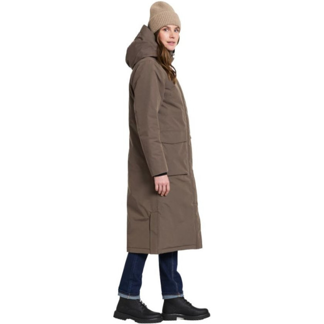 Didriksons Leya, parka, damska, brązowa