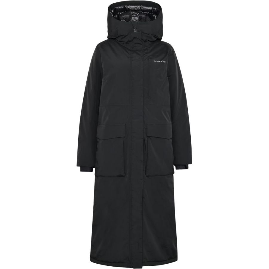 Didriksons Leya, parka, dámska, čierna