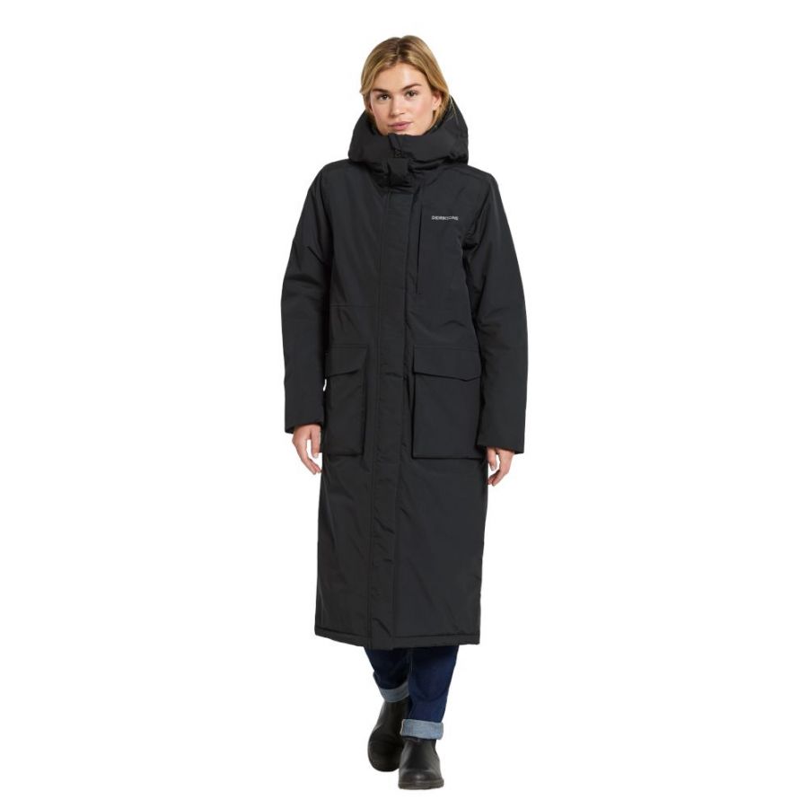 Didriksons Leya, parka, dámska, čierna