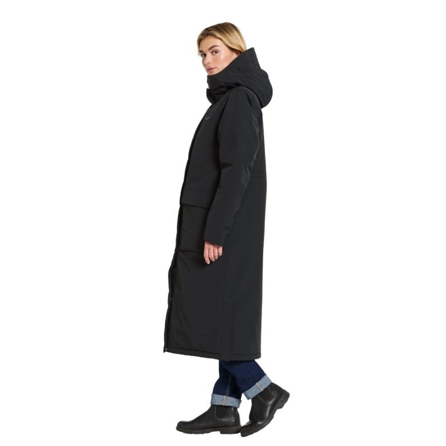 Didriksons Leya, parka, dámska, čierna