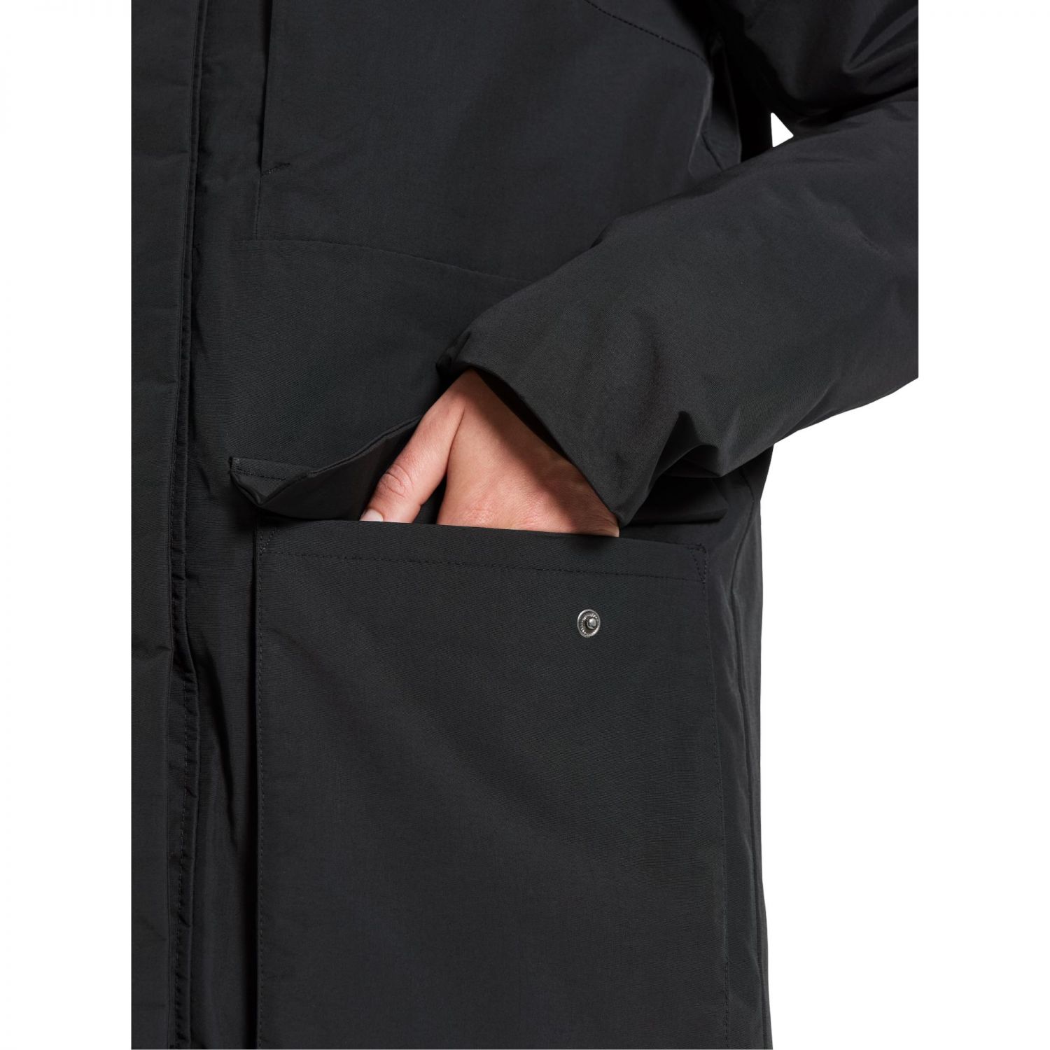Didriksons Leya, parka, dámska, čierna