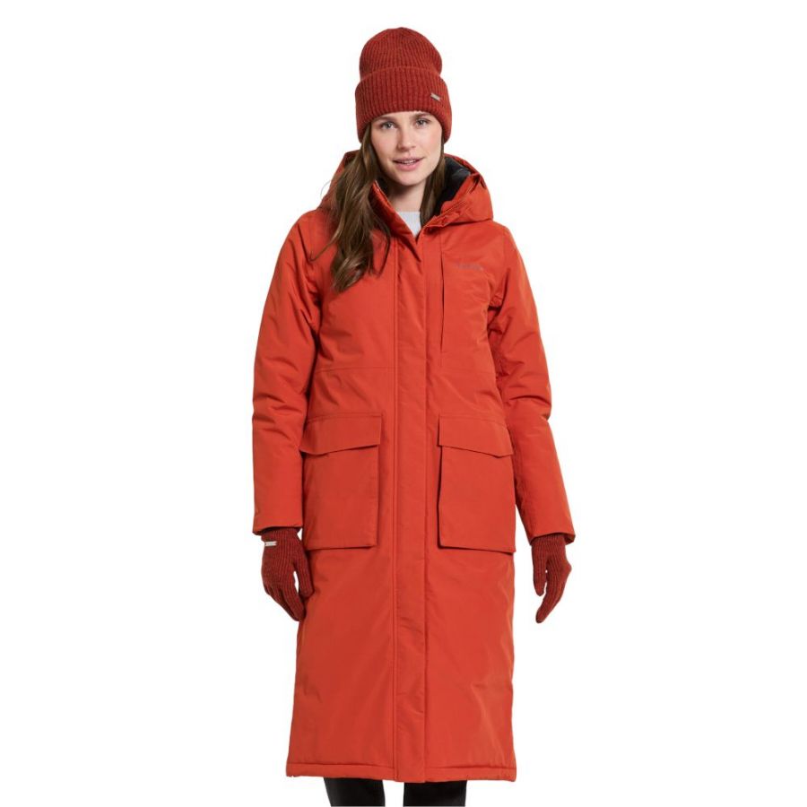 Didriksons Leya, parka, damska, czerwona