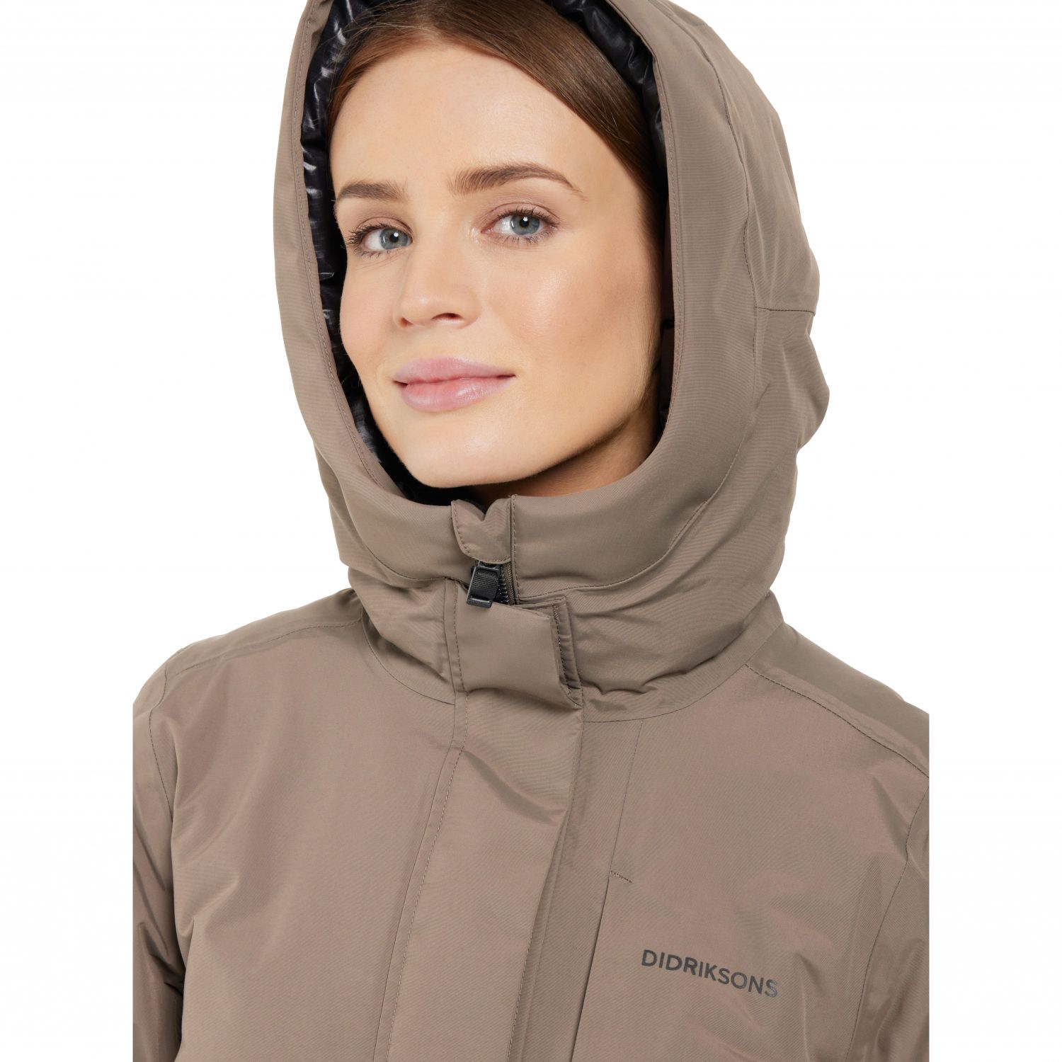 Didriksons Leya, parka, femmes, brun