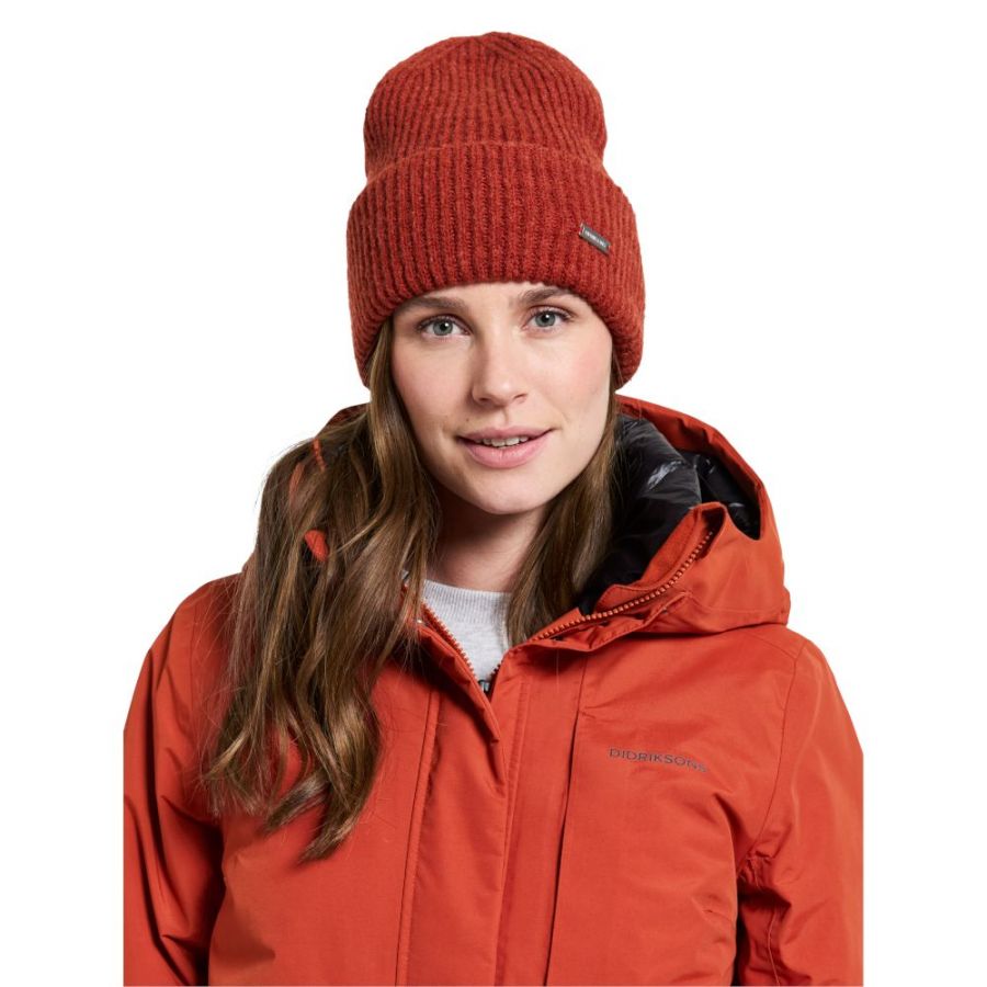 Didriksons Leya, parka, senhora, vermelho