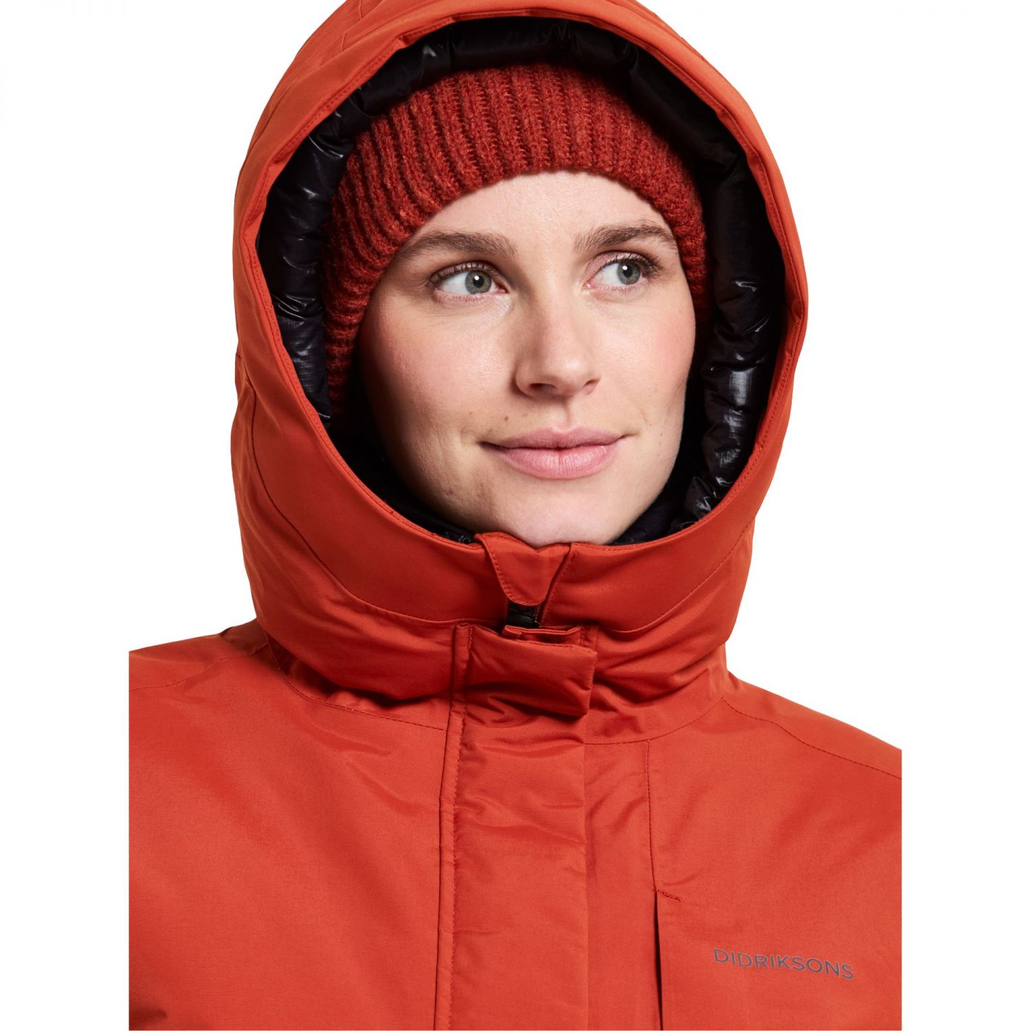 Didriksons Leya, parka, senhora, vermelho