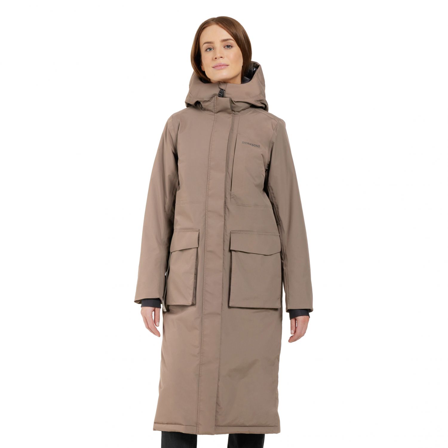 Didriksons Leya, parka, women, bark
