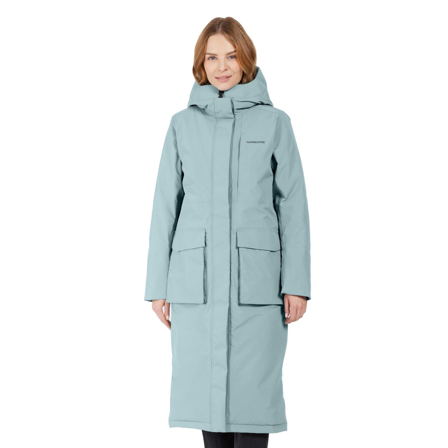 Didriksons Leya, parka, women, factory blue