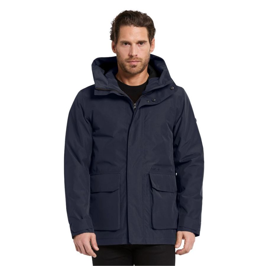 Didriksons Liam, bunda do dažďa, pánska, tmavomodrá