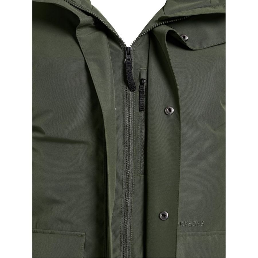 Didriksons Liam, impermeabile, uomo, verde scuro