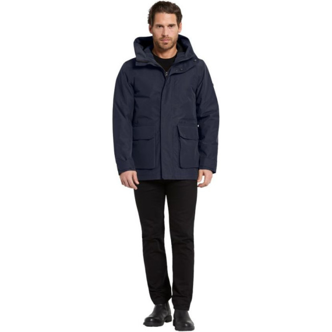 Didriksons Liam, winter jacket, men, dark night blue