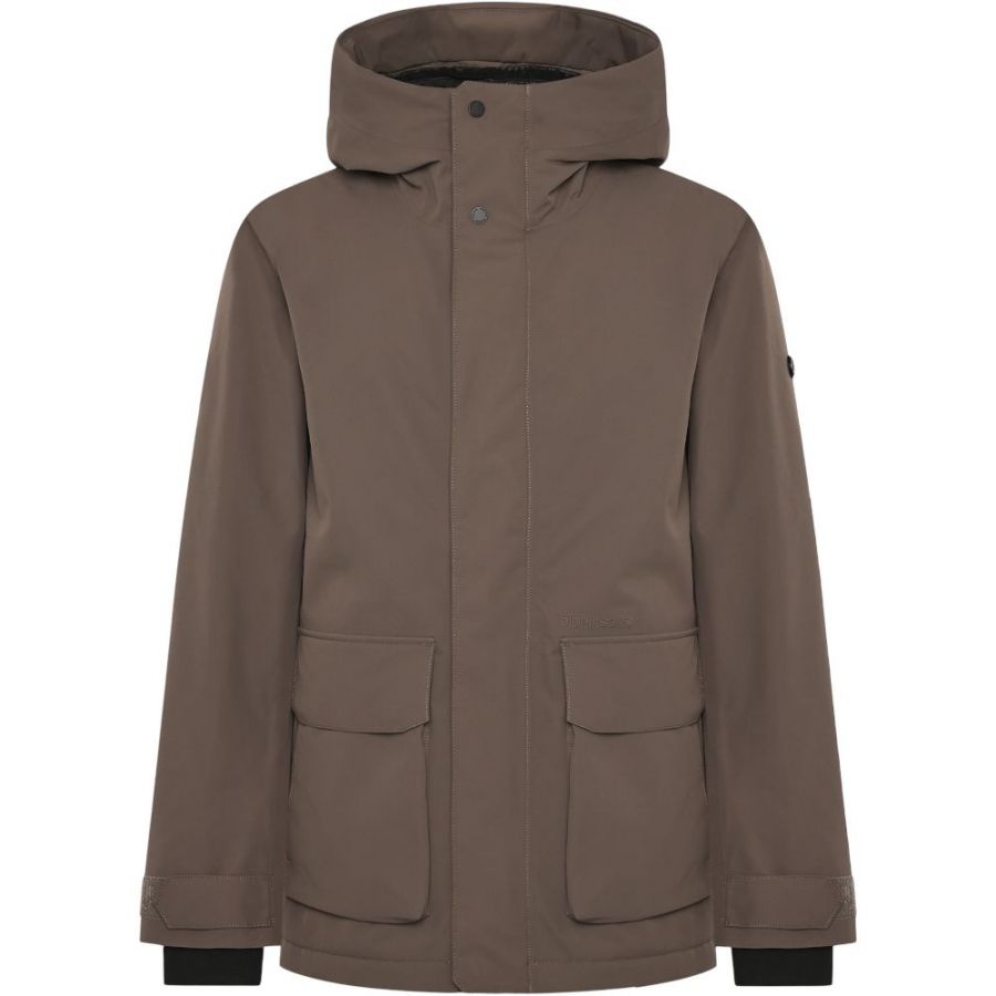 Didriksons Liam, rain jacket, men, mocha brown