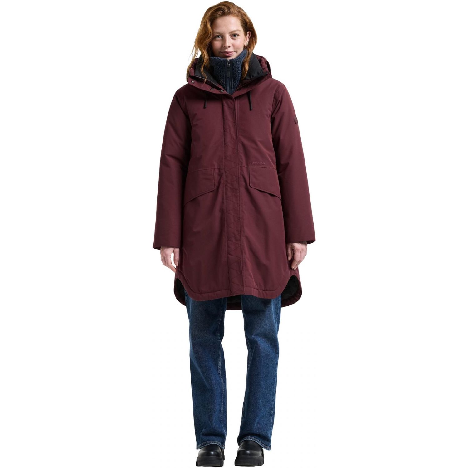 Didriksons Lilian, parka, dame, old rust