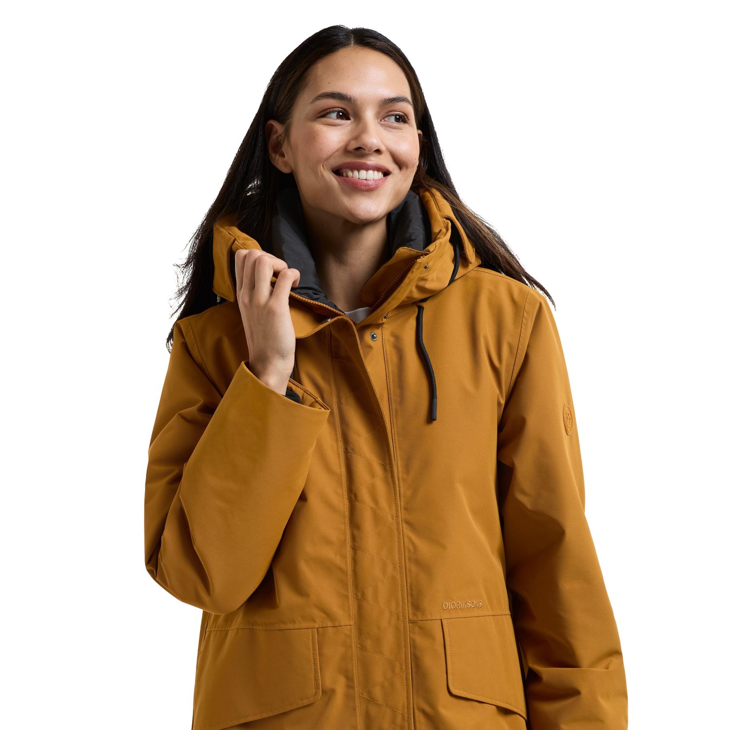 Didriksons Lilian, parka, dámska, pikantná hnedá