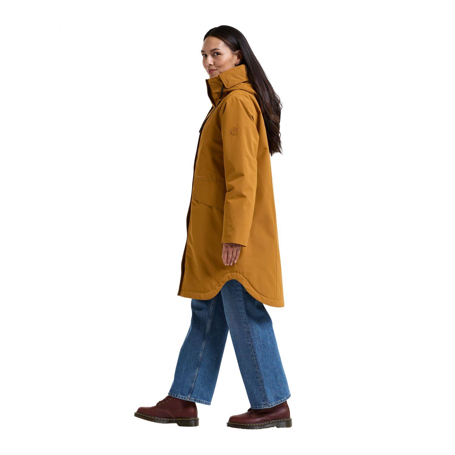 Didriksons Lilian, parka, dámska, pikantná hnedá