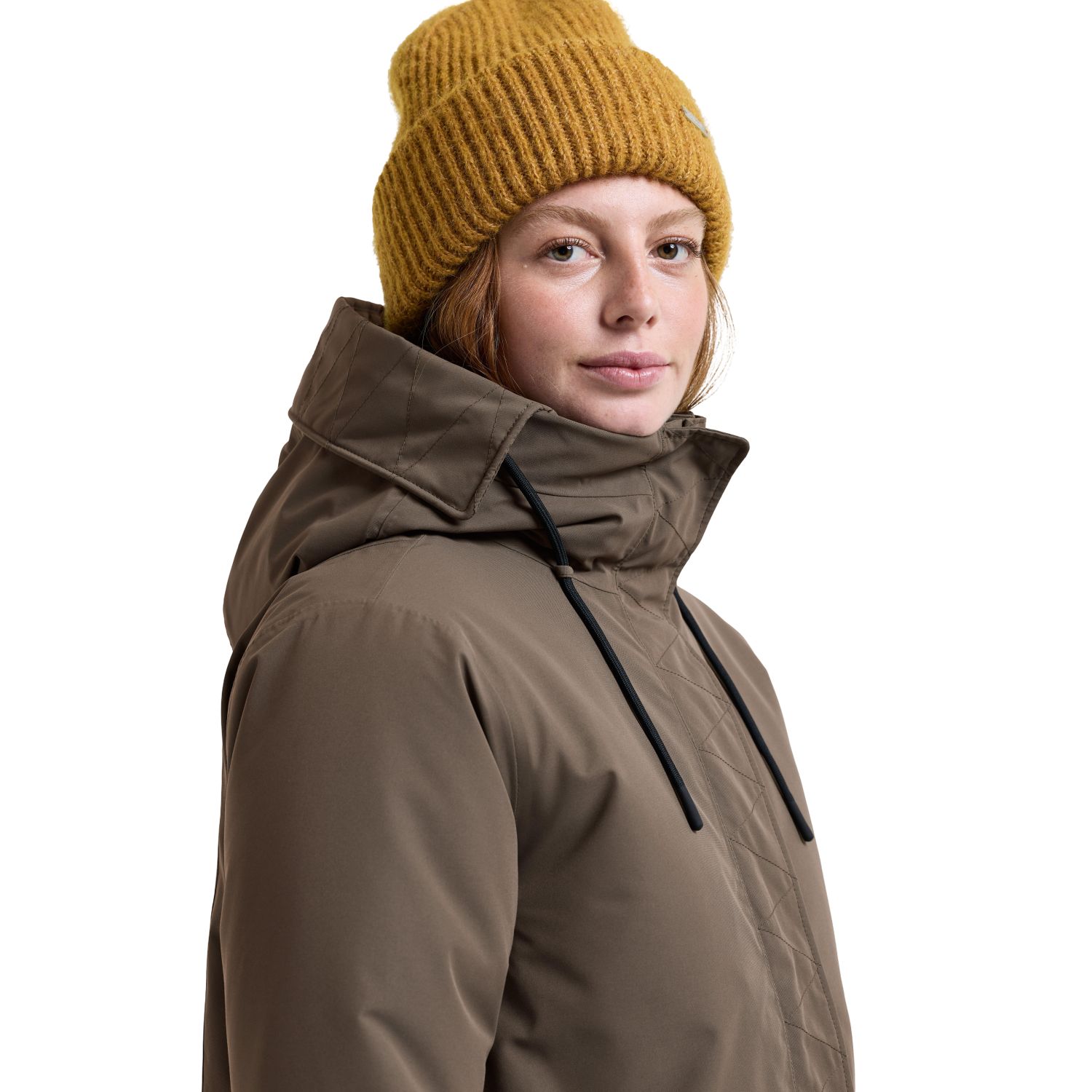 Didriksons Lilian, parka, femeie, mocha