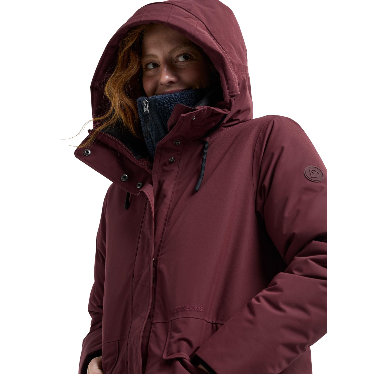 Didriksons Lilian, parka, femeie, old rust