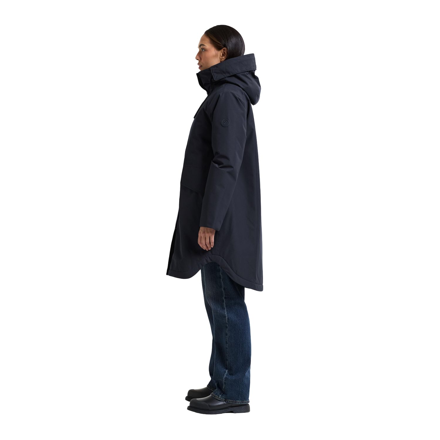 Didriksons Lilian, parka, feminina, azul-escuro