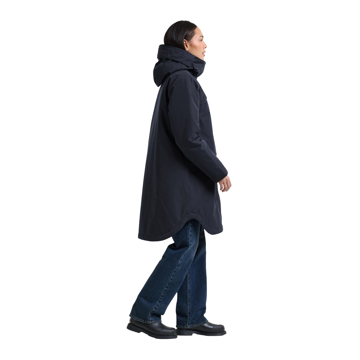 Didriksons Lilian, parka, feminina, azul-escuro