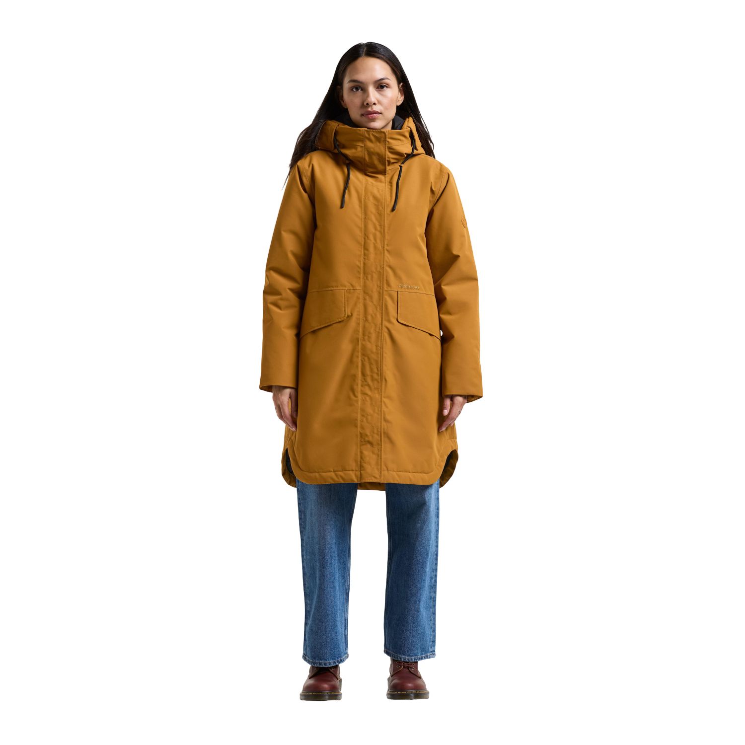 Didriksons Lilian, parka, feminina, spice brown