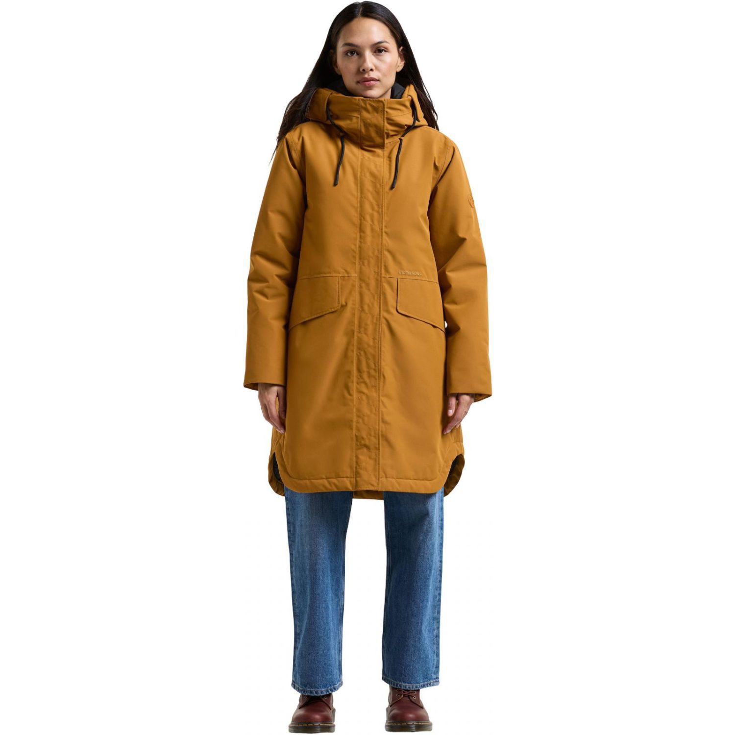 Didriksons Lilian, parka, nainen, spice brown
