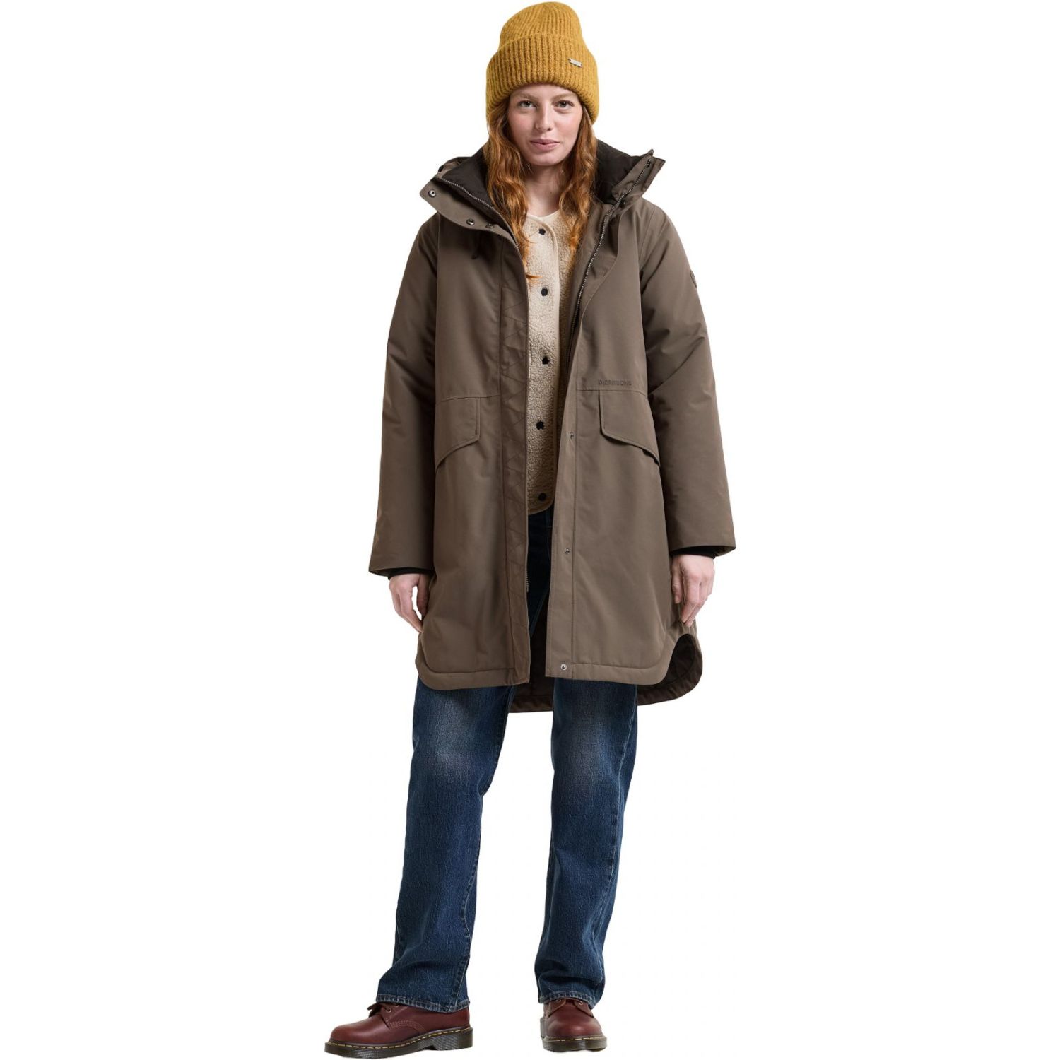 Didriksons Lilian, Parkas, Dame, Mocha Brown