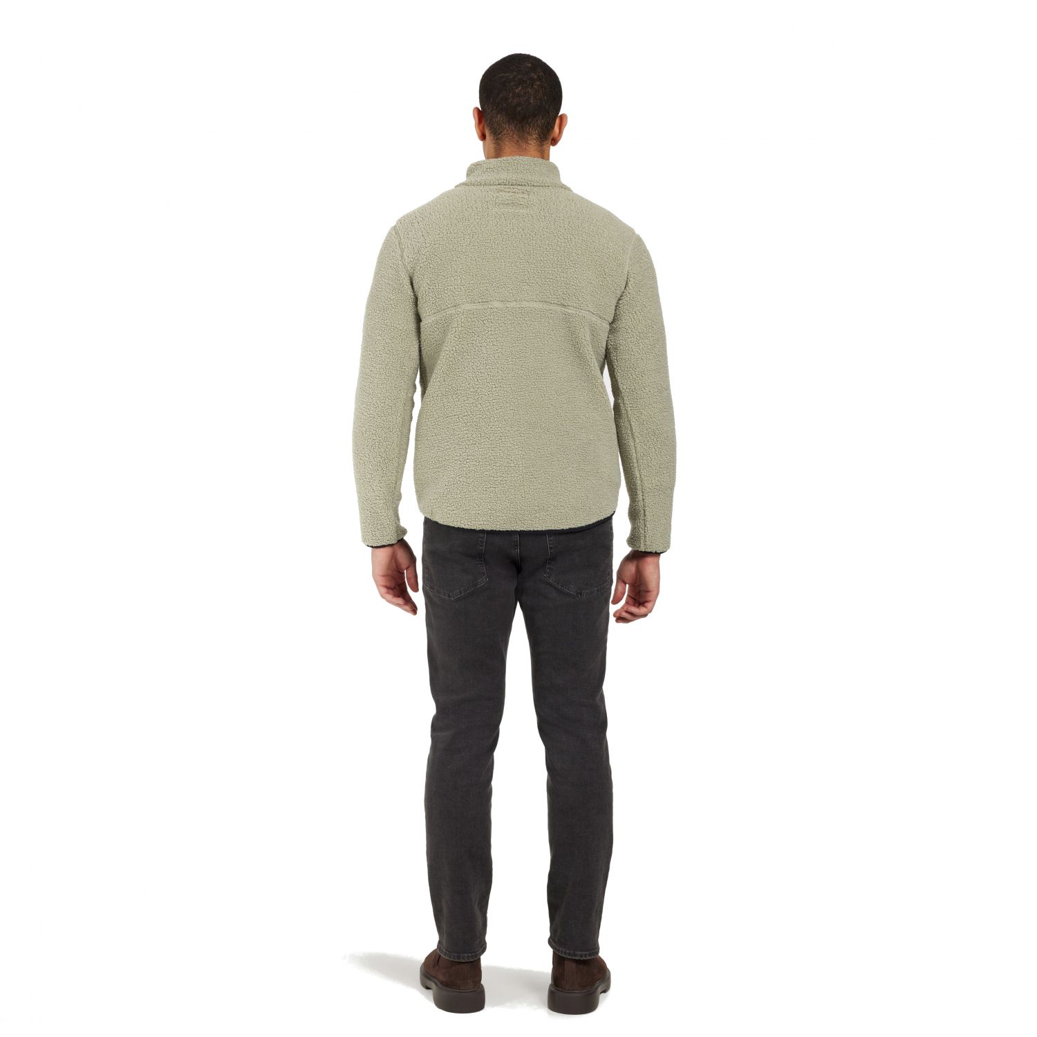 Didriksons Lillebror, camisola de lã, homem, verde