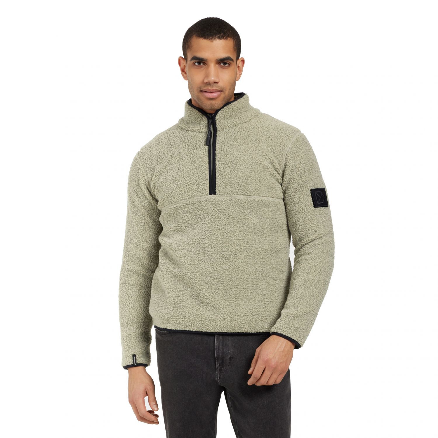 Didriksons Lillebror, pulover fleece, bărbați, verde