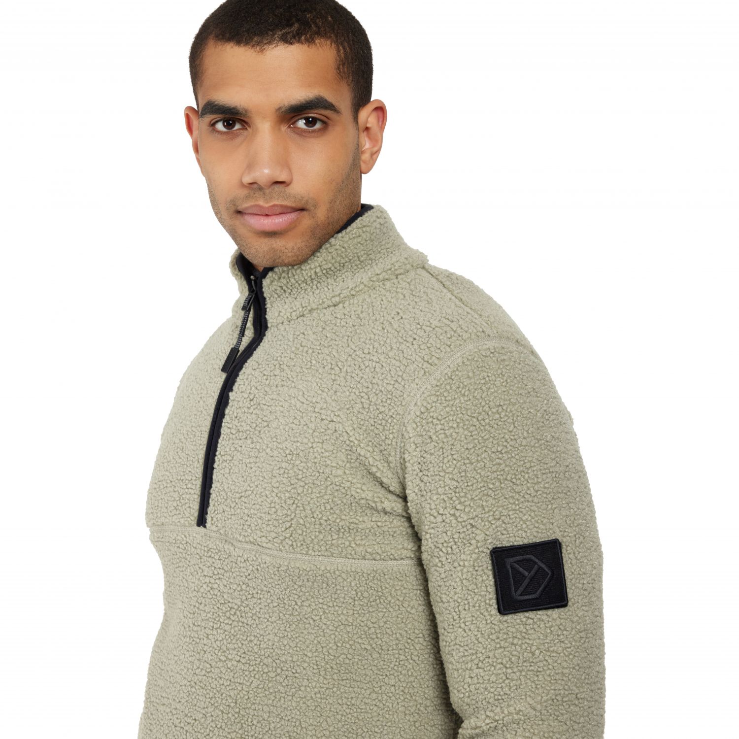 Didriksons Lillebror, pulover fleece, bărbați, verde