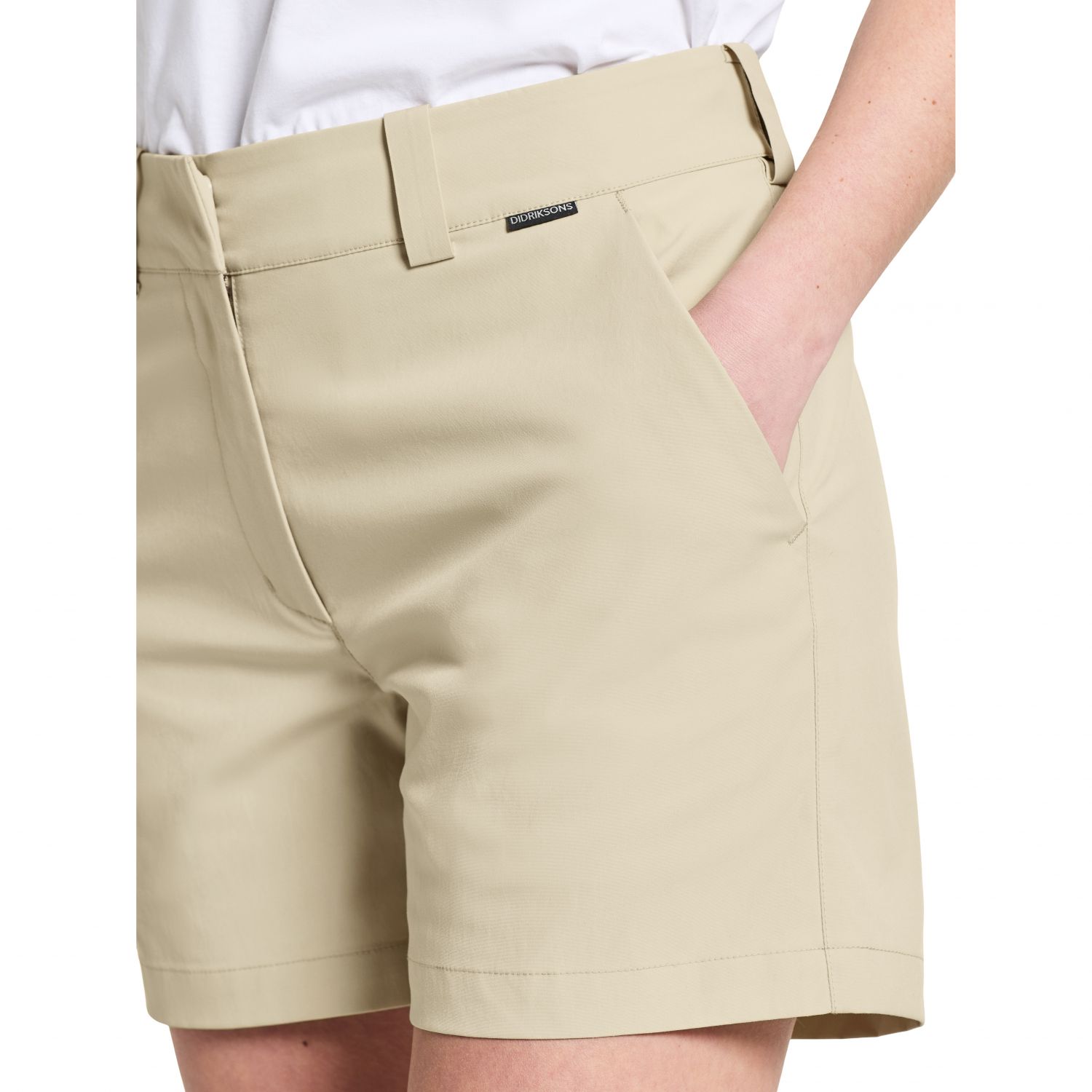 Didriksons Liv, short, femme, beige clair