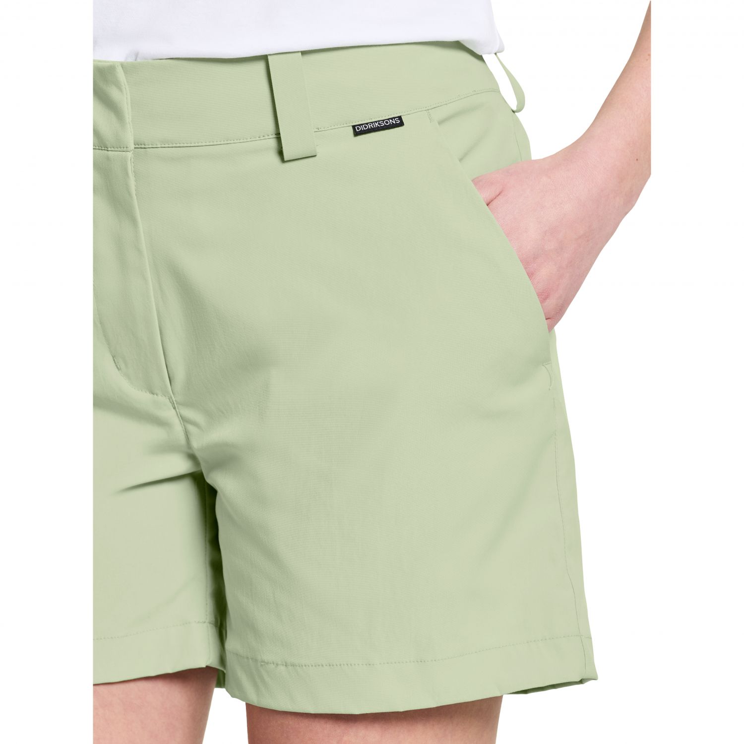 Didriksons Liv, short, femme, vert doux