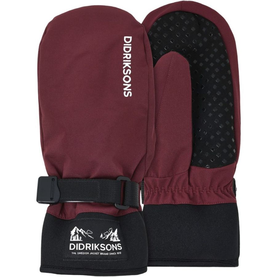 Didriksons Lovas, Fäustlinge, Junior, dunkelrot