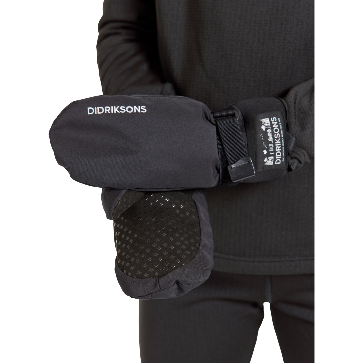 Didriksons Lovas, Fäustlinge, Junior, schwarz