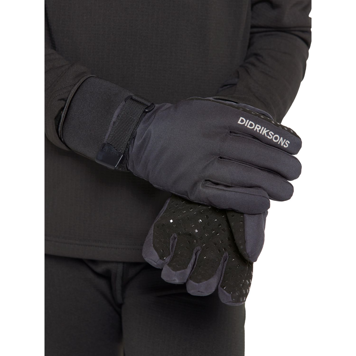 Didriksons Lovas, guantes, junior, negra