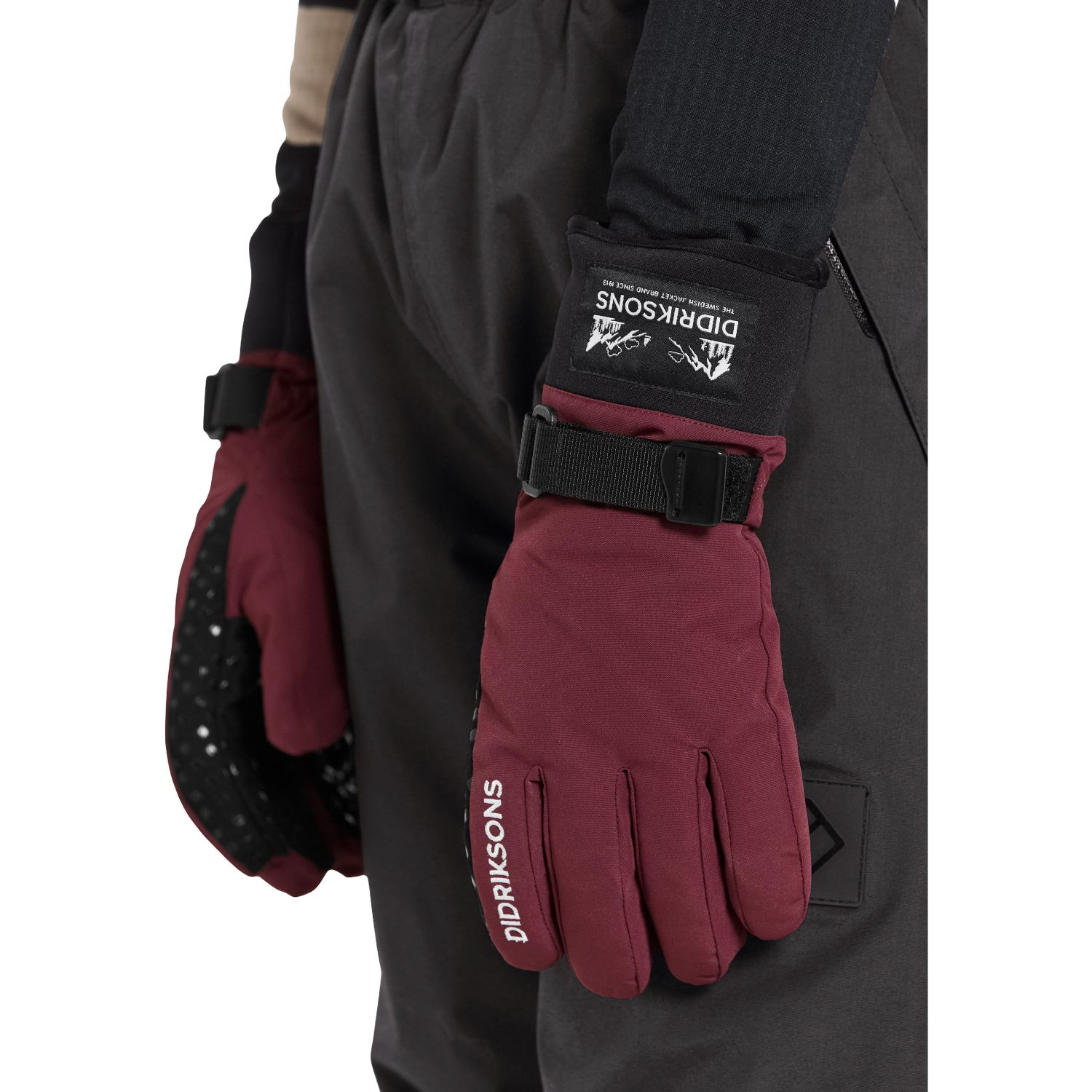 Didriksons Lovas, luvas, júnior, vermelho escuro