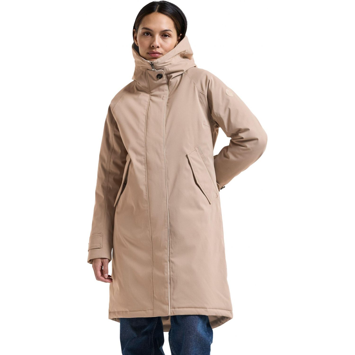Didriksons Luna 7, parka, dame, beige