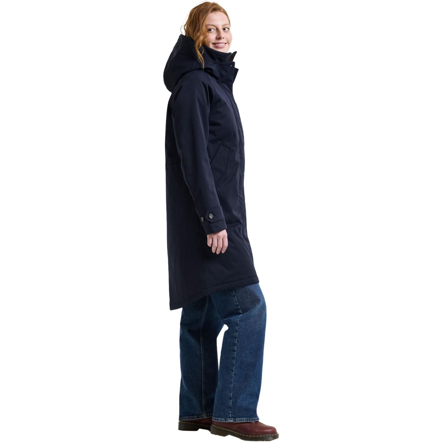 Didriksons Luna 7, parka, dame, mørkeblå