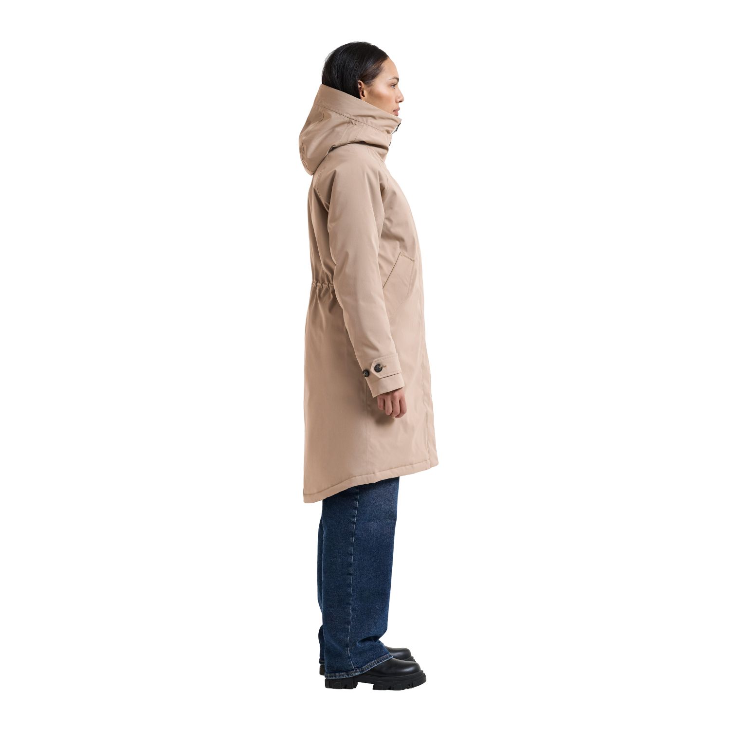 Didriksons Luna 7, parka, donna, beige
