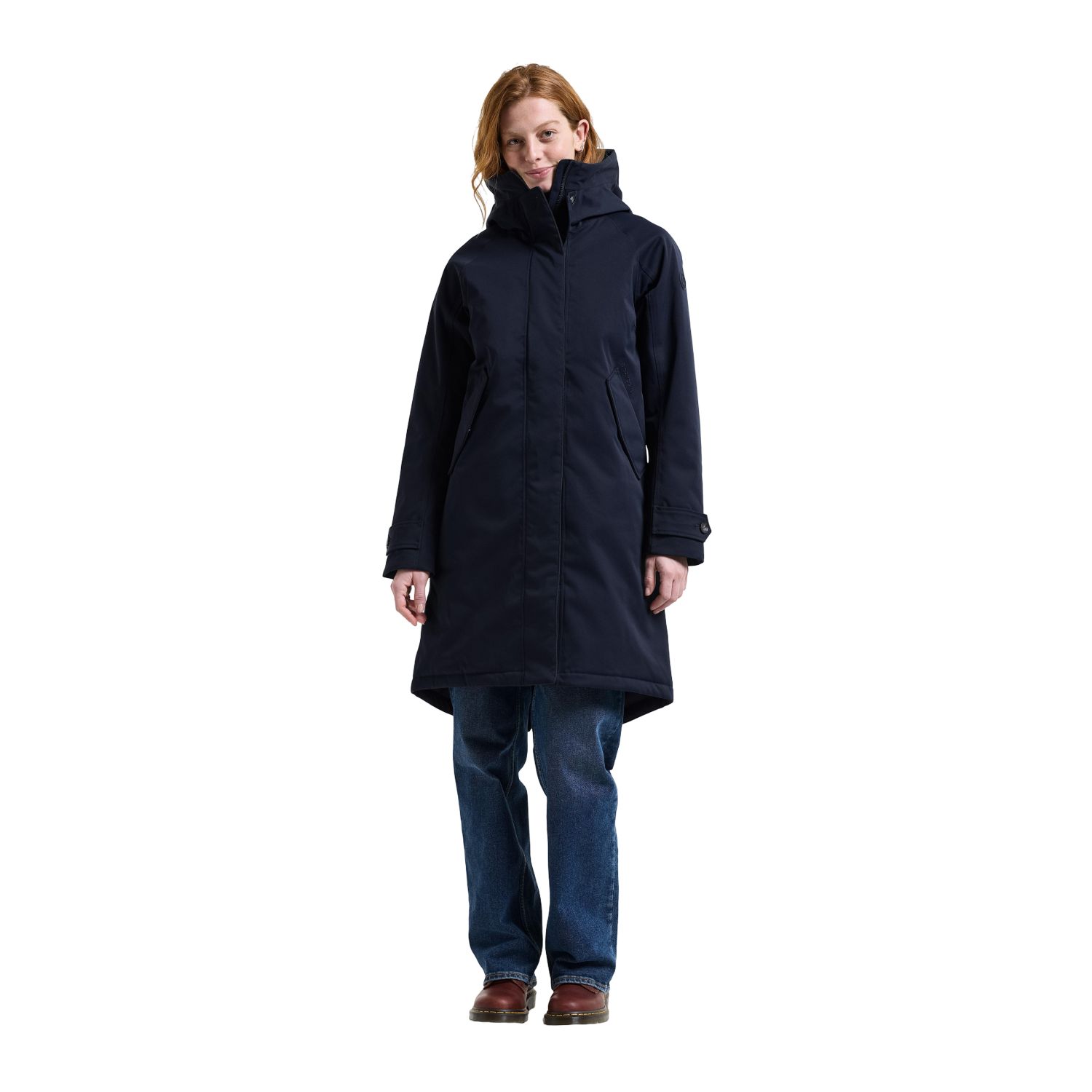 Didriksons Luna 7, parka, donna, blu scuro