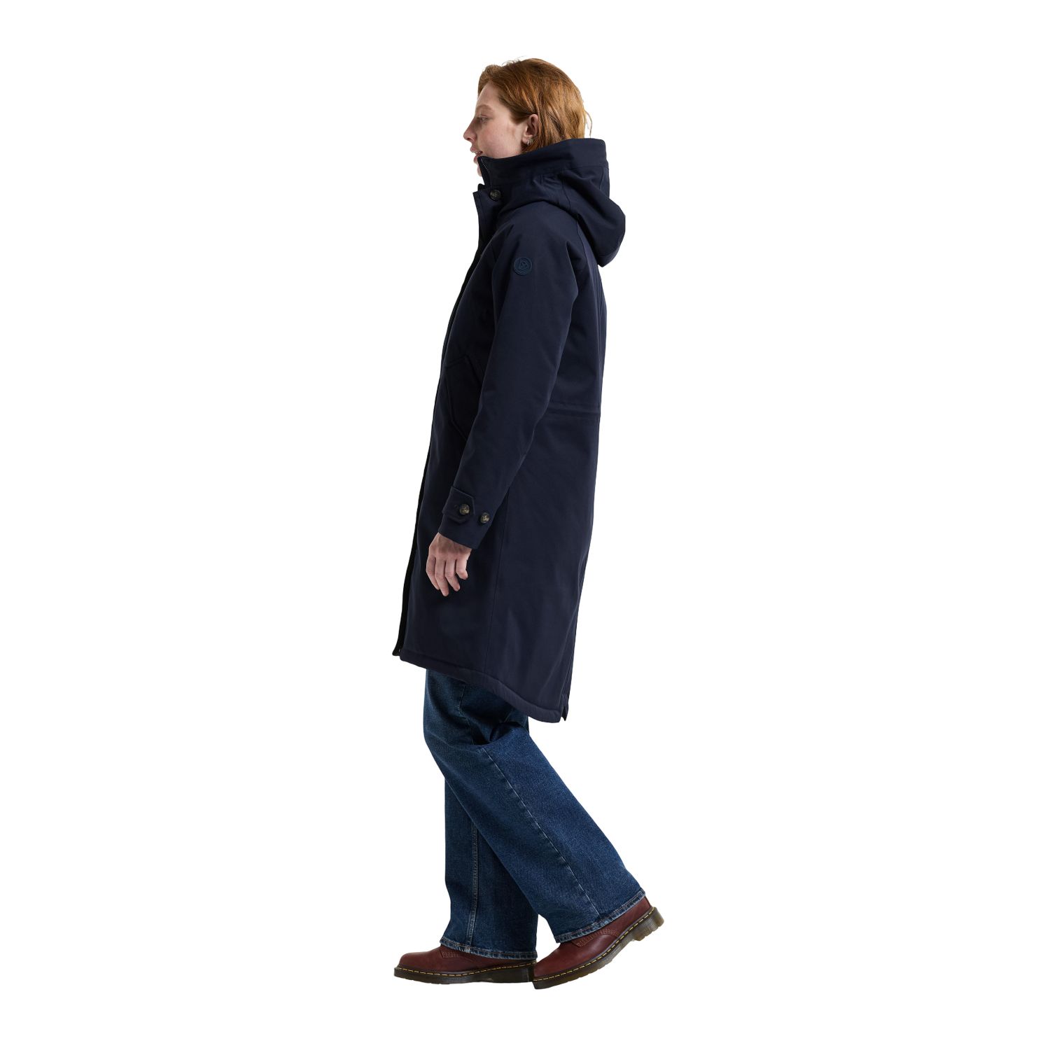 Didriksons Luna 7, parka, donna, blu scuro