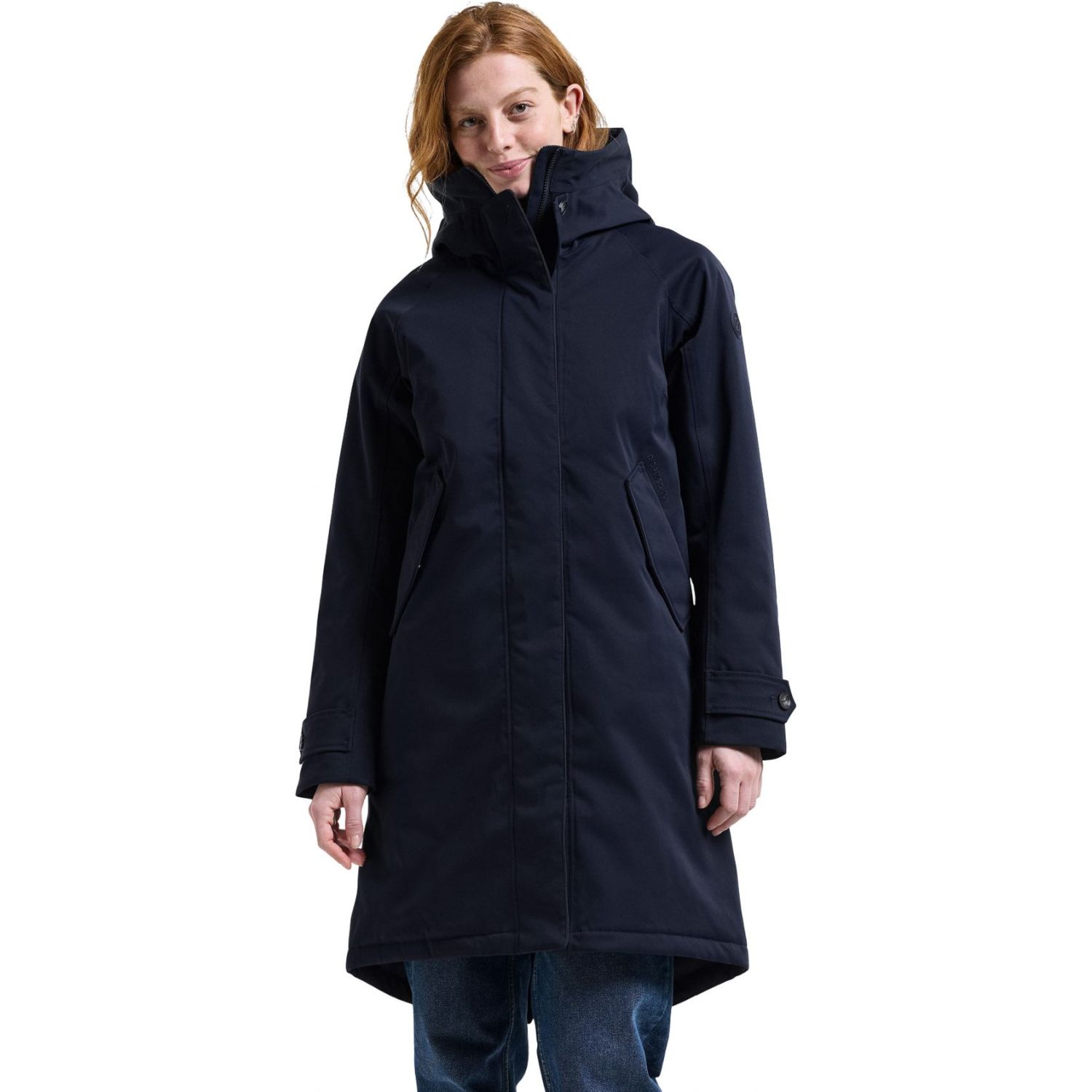 Didriksons Luna 7, parka, mujer, azul marino