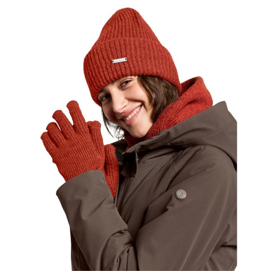 Didriksons Malia, gants, rouge