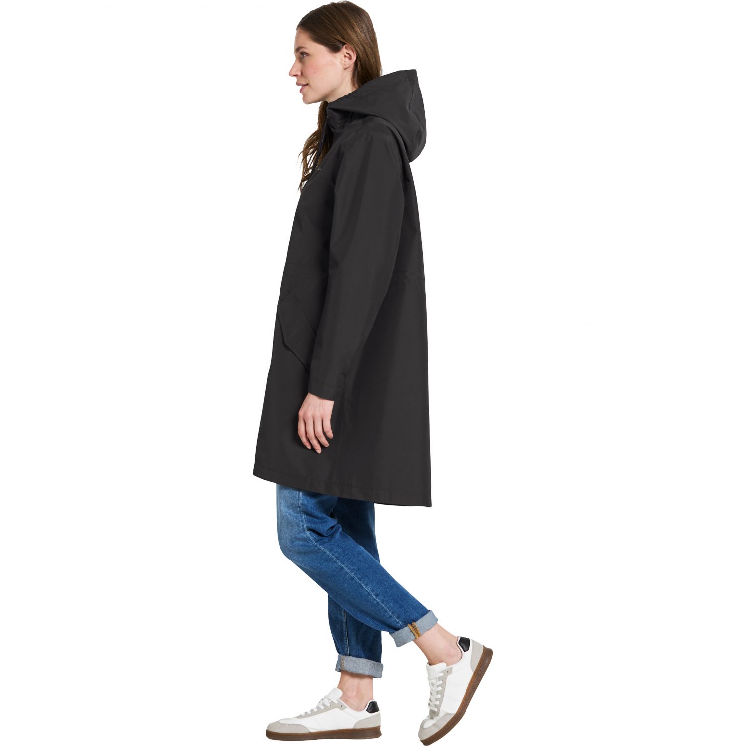 Didriksons Marta, raincoat, women, black