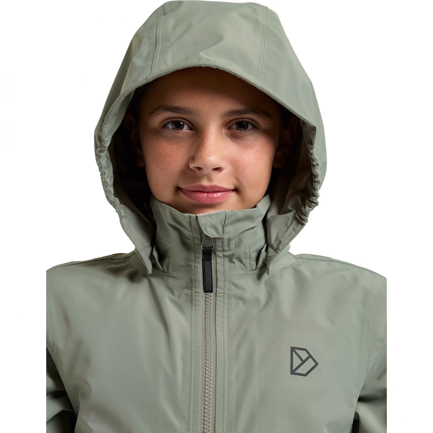 Didriksons Meliss, bunda do dažďa, junior, svetlozelená