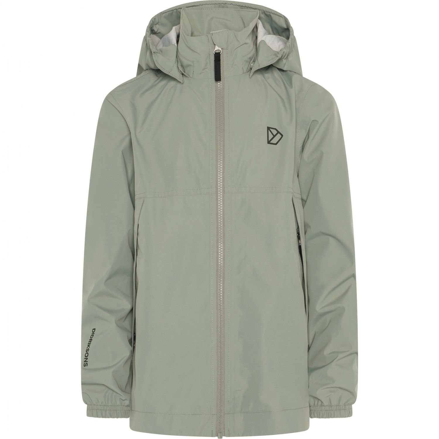Didriksons Meliss, chaqueta impermeable, junior, verde claro